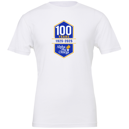 Alpha Phi Omega Centennial 100 Years Short Sleeve T-Shirts