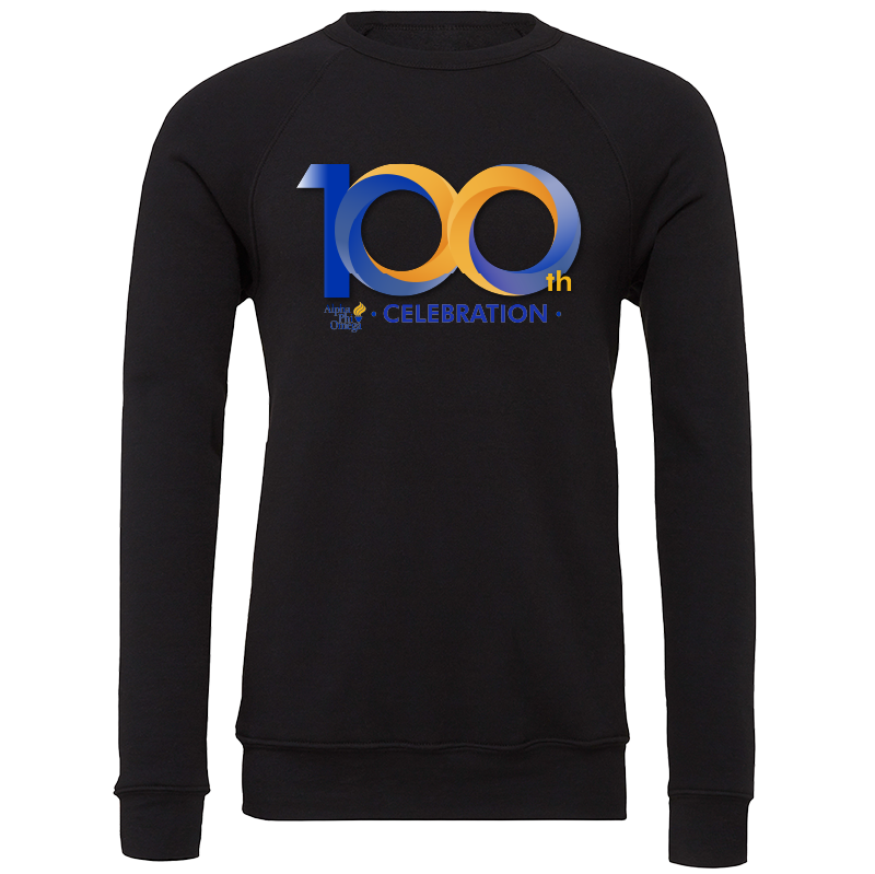 Alpha Phi Omega Centennial 100th Celebration Crewneck Sweatshirts