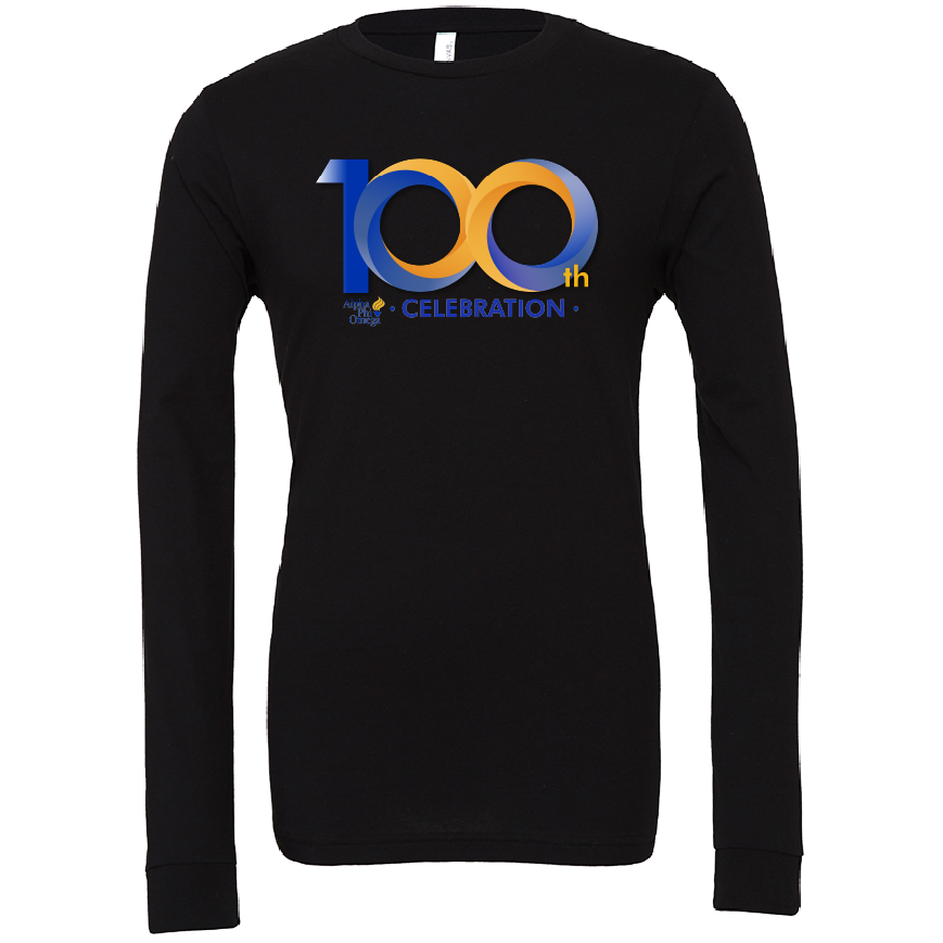 Alpha Phi Omega Centennial 100th Celebration Long Sleeve T-Shirts