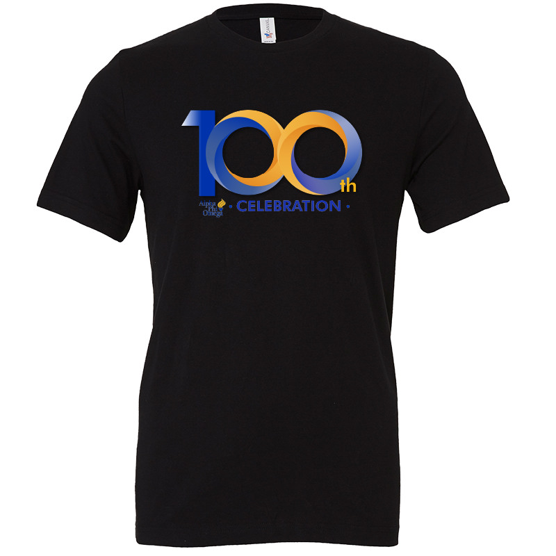 Alpha Phi Omega Centennial 100th Celebration Short Sleeve T-Shirts