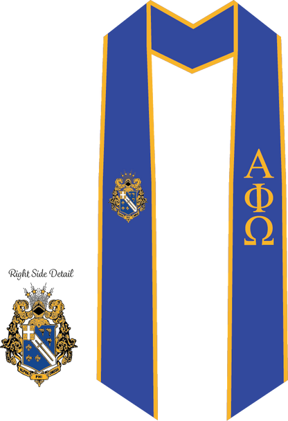 Alpha Phi Omega Graduation Stoles