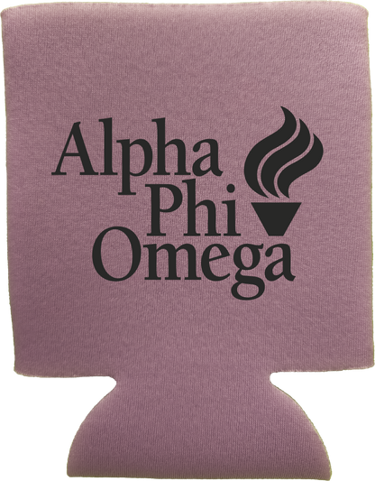 Alpha Phi Omega Can Coozies