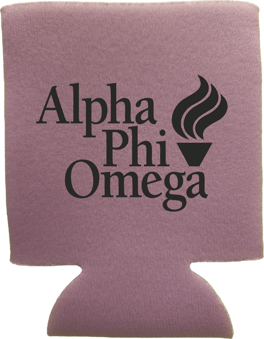 Alpha Phi Omega Can Coozies