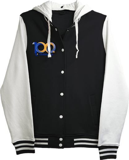 Alpha Phi Omega Centennial Varsity Hooded Sweatshirt