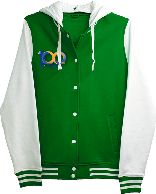 Alpha Phi Omega Centennial Varsity Hooded Sweatshirt