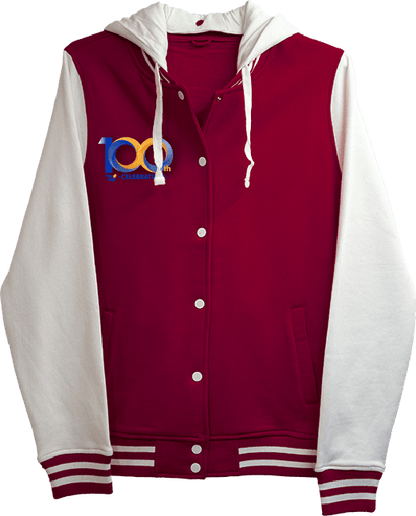 Alpha Phi Omega Centennial Varsity Hooded Sweatshirt