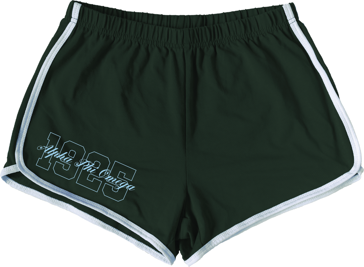 Alpha Phi Omega Year and Name Women's Shorts