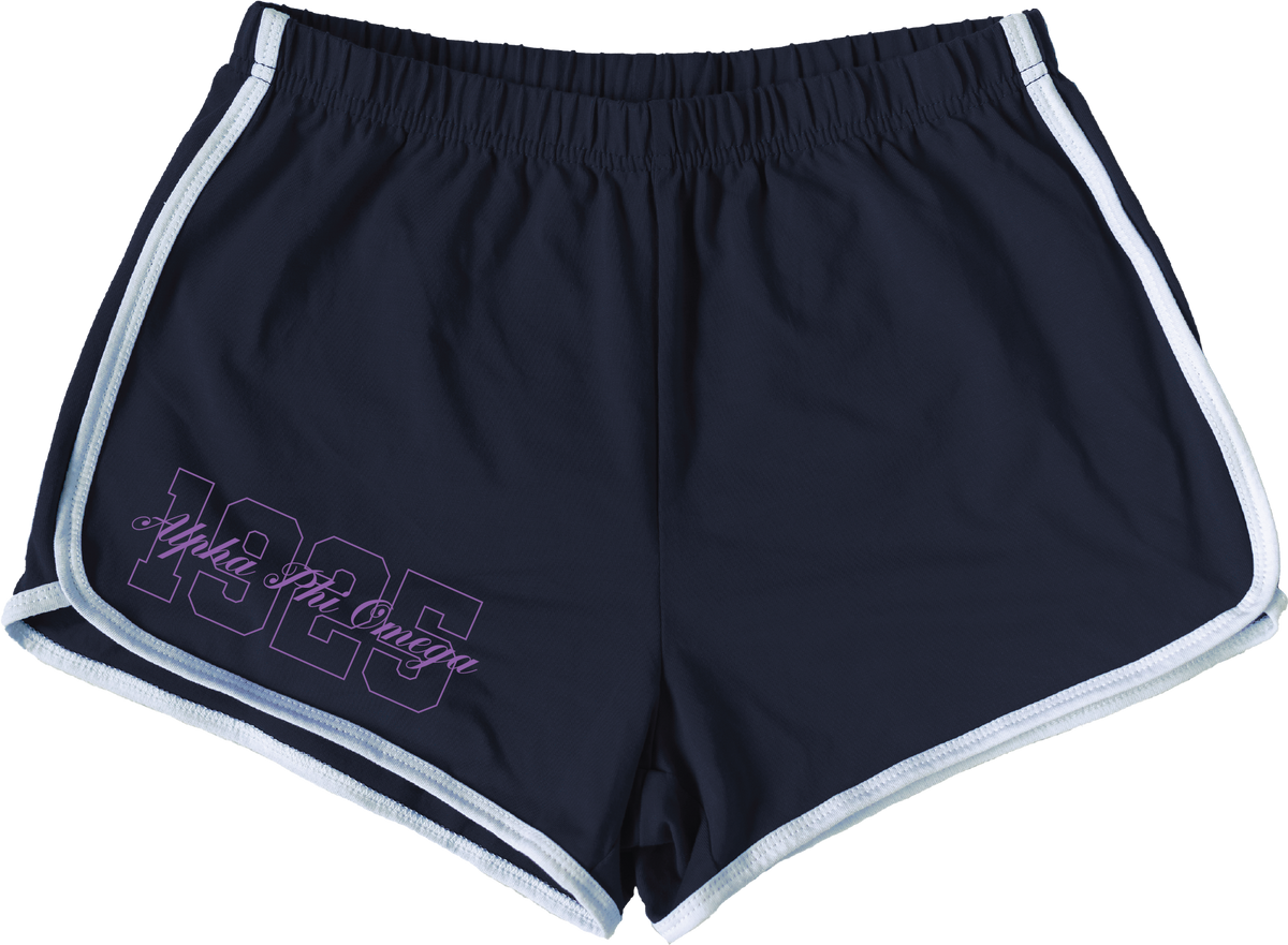 Alpha Phi Omega Year and Name Women's Shorts