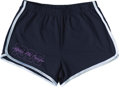 Alpha Phi Omega Year and Name Women's Shorts