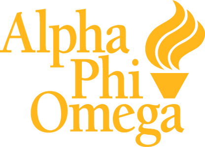 Alpha Phi Omega Permanent Stickers