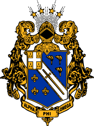 Alpha Phi Omega Permanent Stickers
