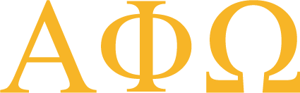 Alpha Phi Omega Permanent Stickers