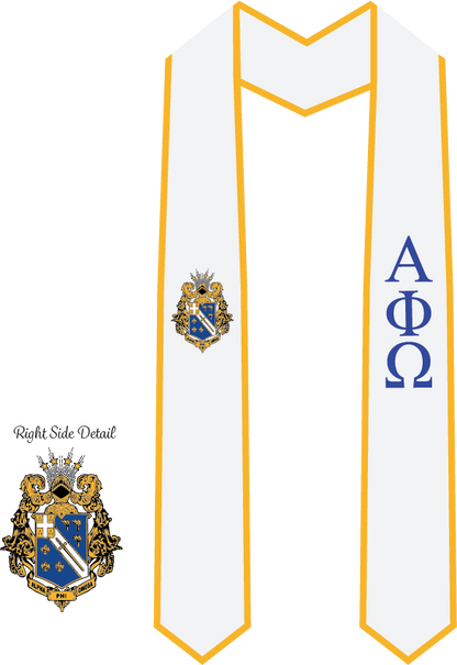 Alpha Phi Omega Graduation Stoles