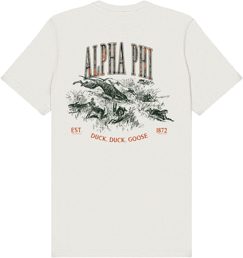 Alpha Phi Open Season Graphic Tee