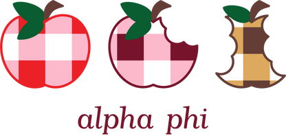 Alpha Phi Apple Evolution Crewneck