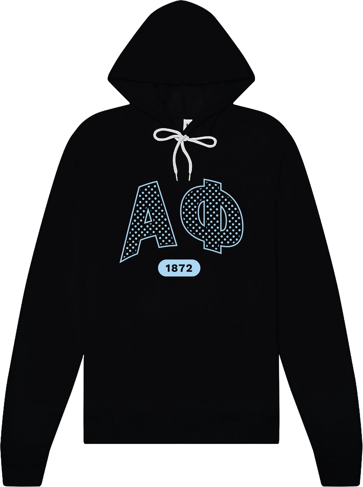 Alpha Phi Varsity Polka Dot Hoodie