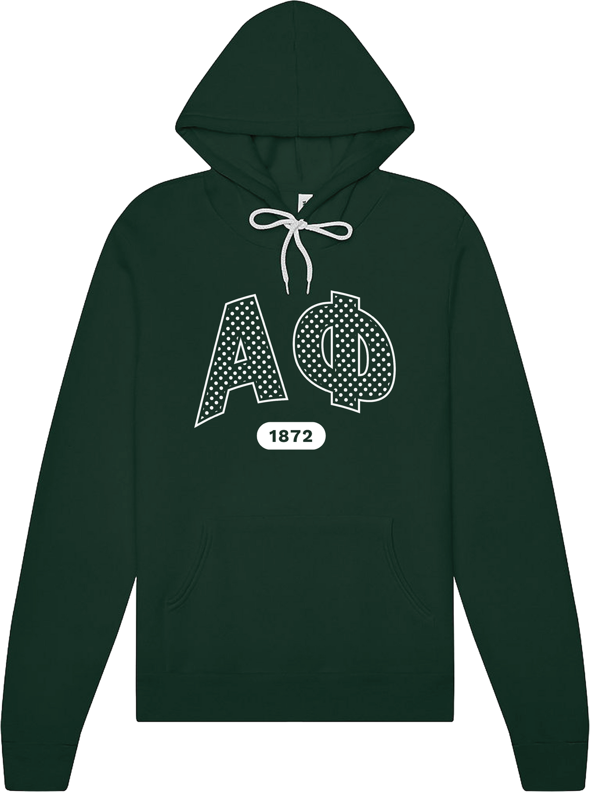 Alpha Phi Varsity Polka Dot Hoodie