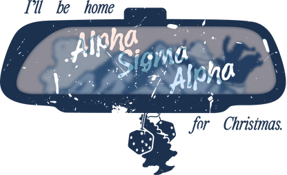 Alpha Sigma Alpha Holiday Road Trip Graphic Tee