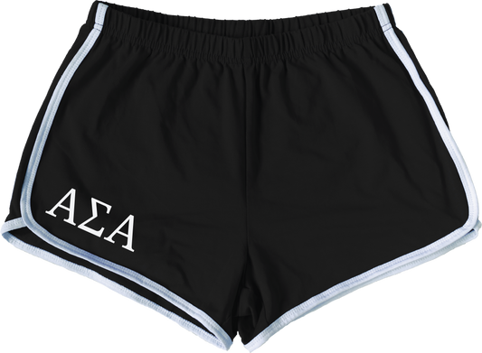 Alpha Sigma Alpha Lettered Women's Shorts