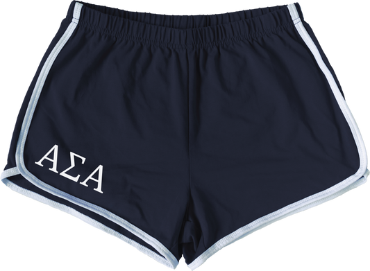 Alpha Sigma Alpha Lettered Women's Shorts