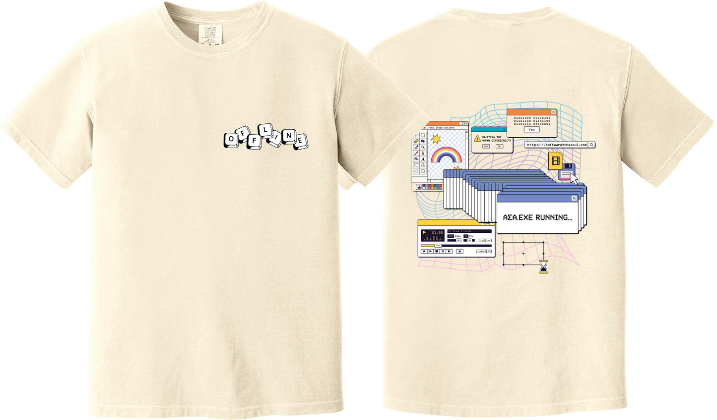 Alpha Sigma Alpha Offline Graphic Tee
