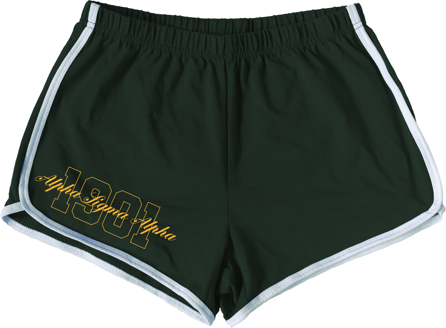 Alpha Sigma Alpha Year and Name Women's Shorts