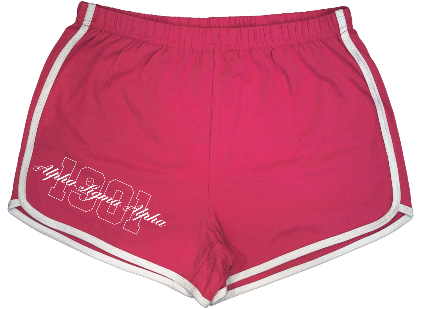 Alpha Sigma Alpha Year and Name Women's Shorts