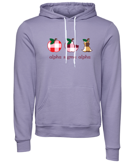 Alpha Sigma Alpha Apple Evolution Hoodie
