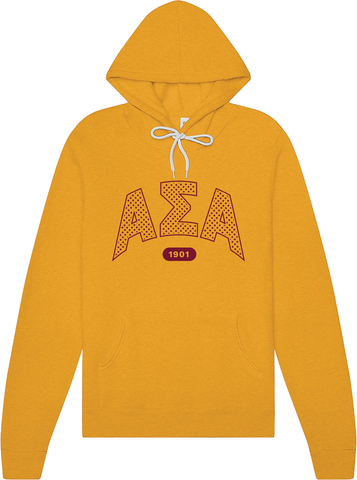 Alpha Sigma Alpha Varsity Polka Dot Hoodie