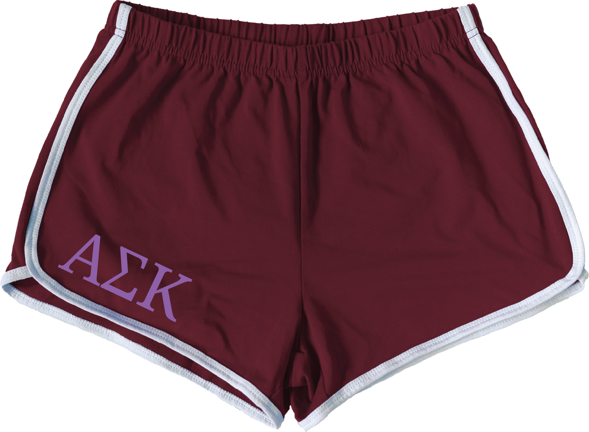 Alpha Sigma Kappa Lettered Women's Shorts