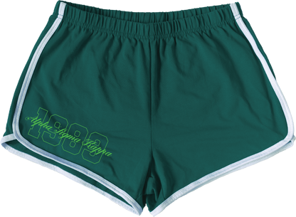 Alpha Sigma Kappa Year and Name Women's Shorts