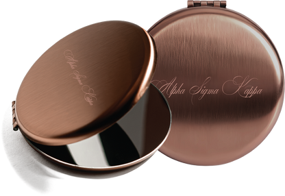 Alpha Sigma Kappa Script Pocket Mirrors