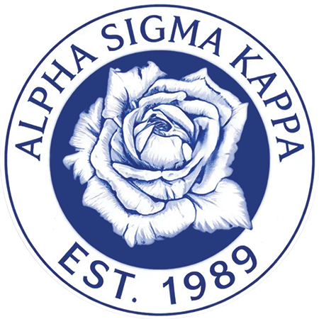 Alpha Sigma Kappa Permanent Stickers