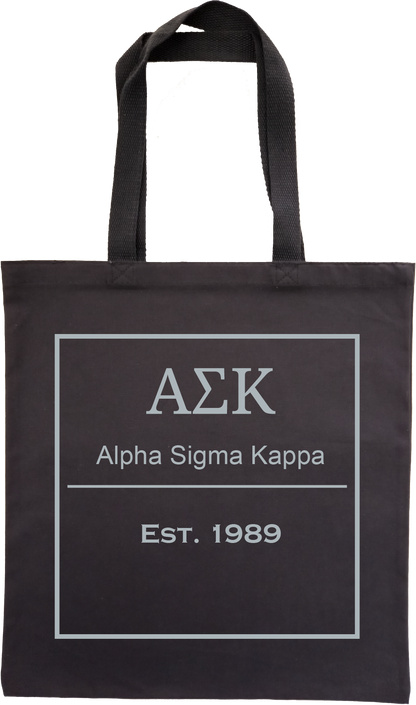 Alpha Sigma Kappa Tote Bags
