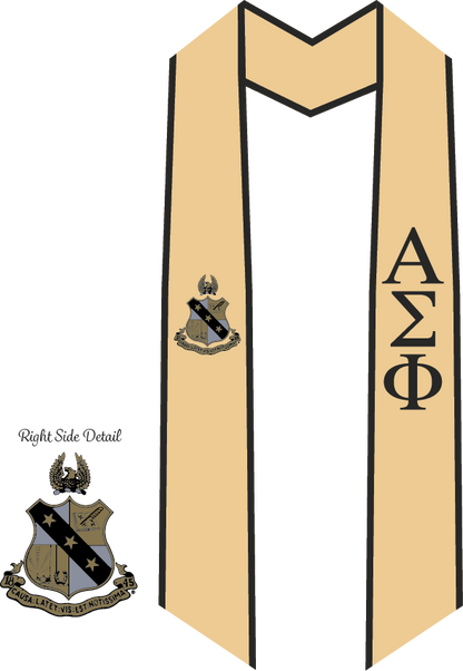 Alpha Sigma Phi Graduation Stoles