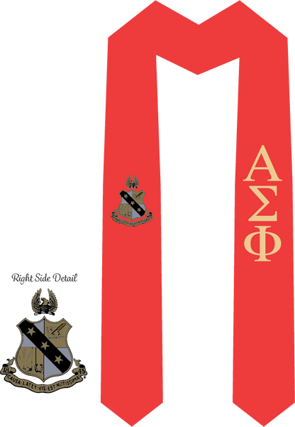 Alpha Sigma Phi Graduation Stoles