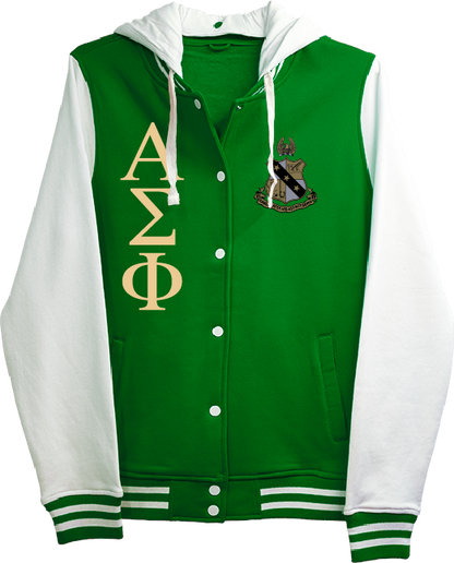 Alpha Sigma Phi Varsity Hooded Sweatshirt