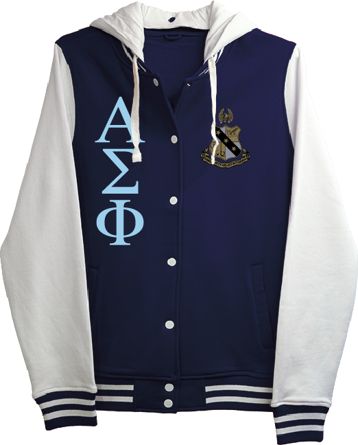 Alpha Sigma Phi Varsity Hooded Sweatshirt