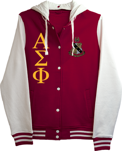Alpha Sigma Phi Varsity Hooded Sweatshirt