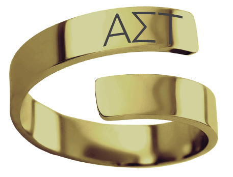 Alpha Sigma Tau Lettered Rings