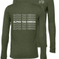 Alpha Tau Omega Repeating Name Long Sleeve T-Shirts