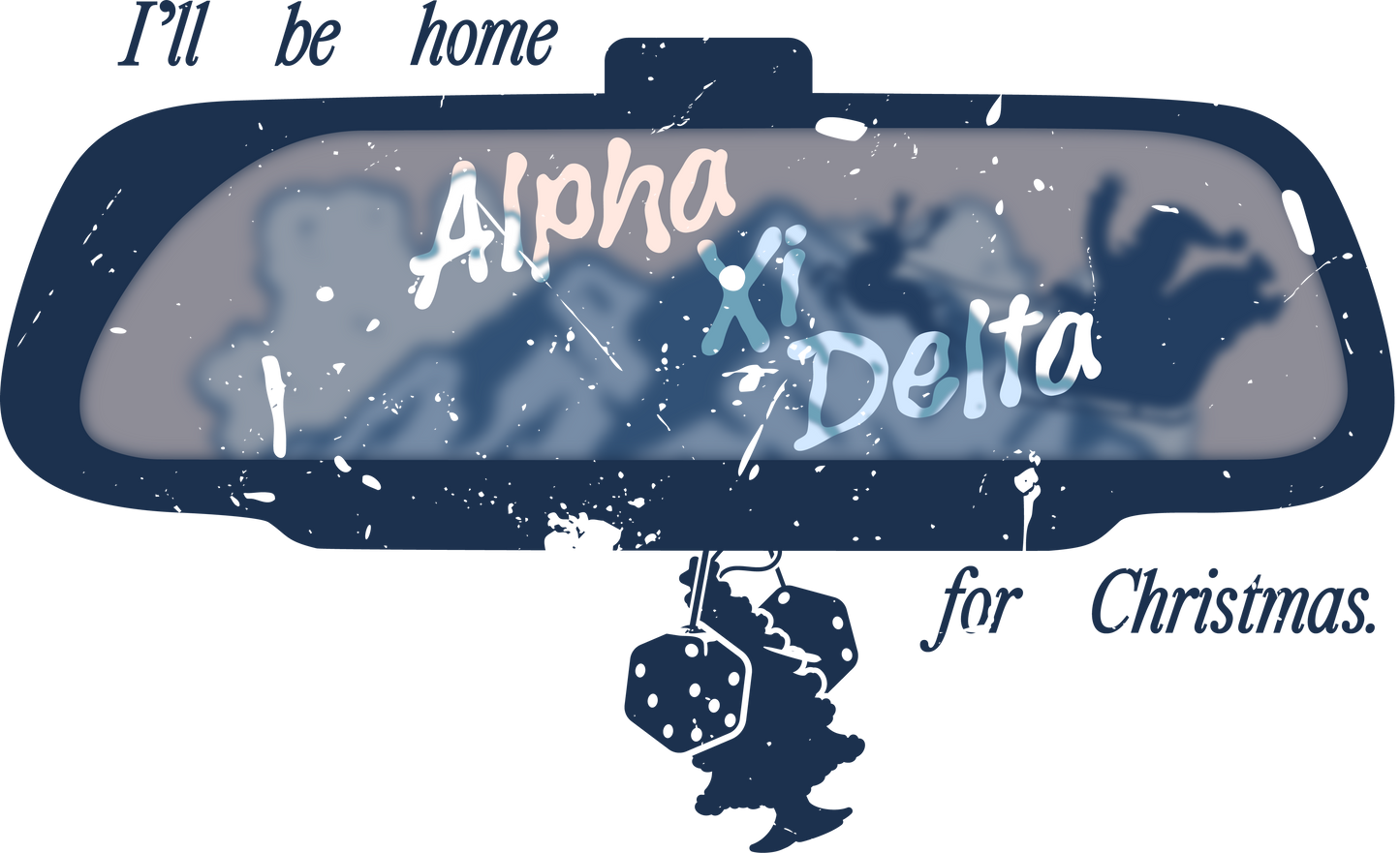 Alpha Xi Delta Holiday Road Trip Graphic Tee