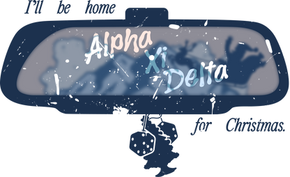 Alpha Xi Delta Holiday Road Trip Graphic Tee