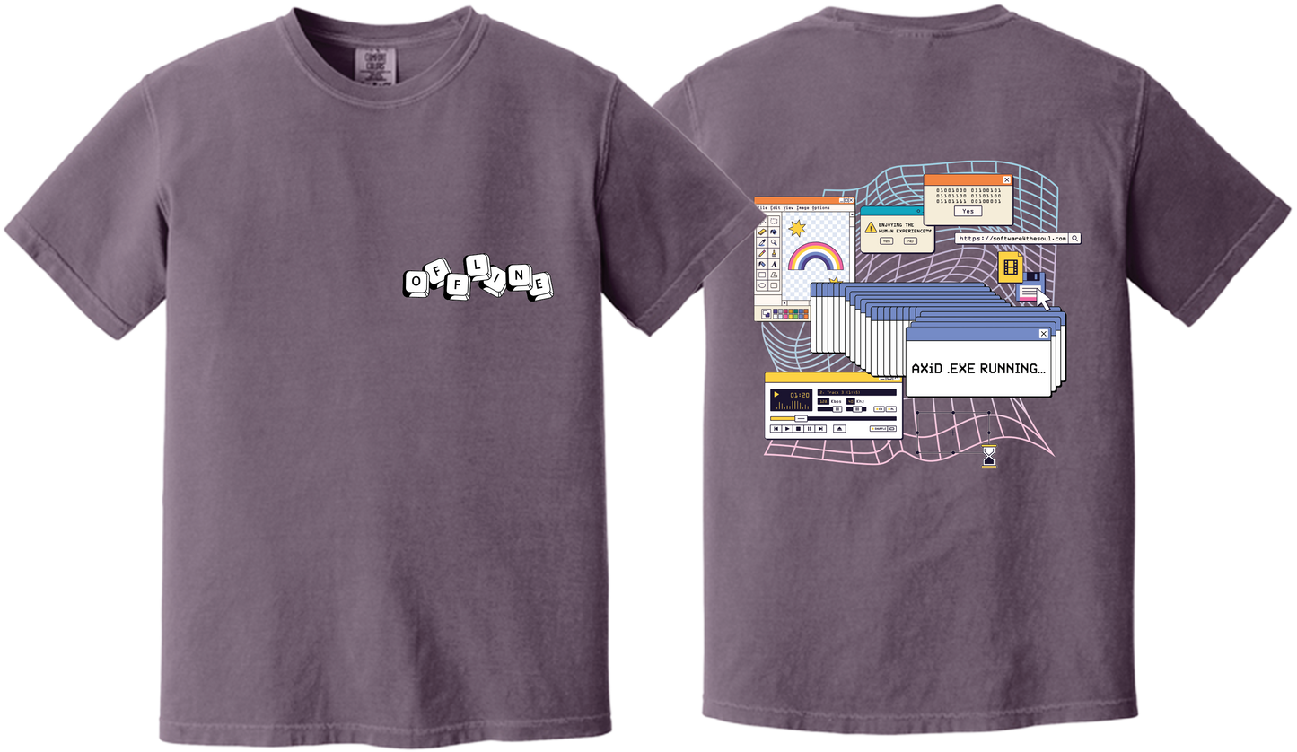 Alpha Xi Delta Offline Graphic Tee