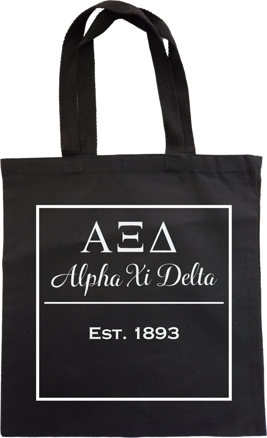 Alpha Xi Delta Tote Bags