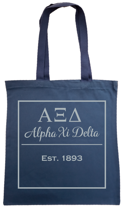 Alpha Xi Delta Tote Bags