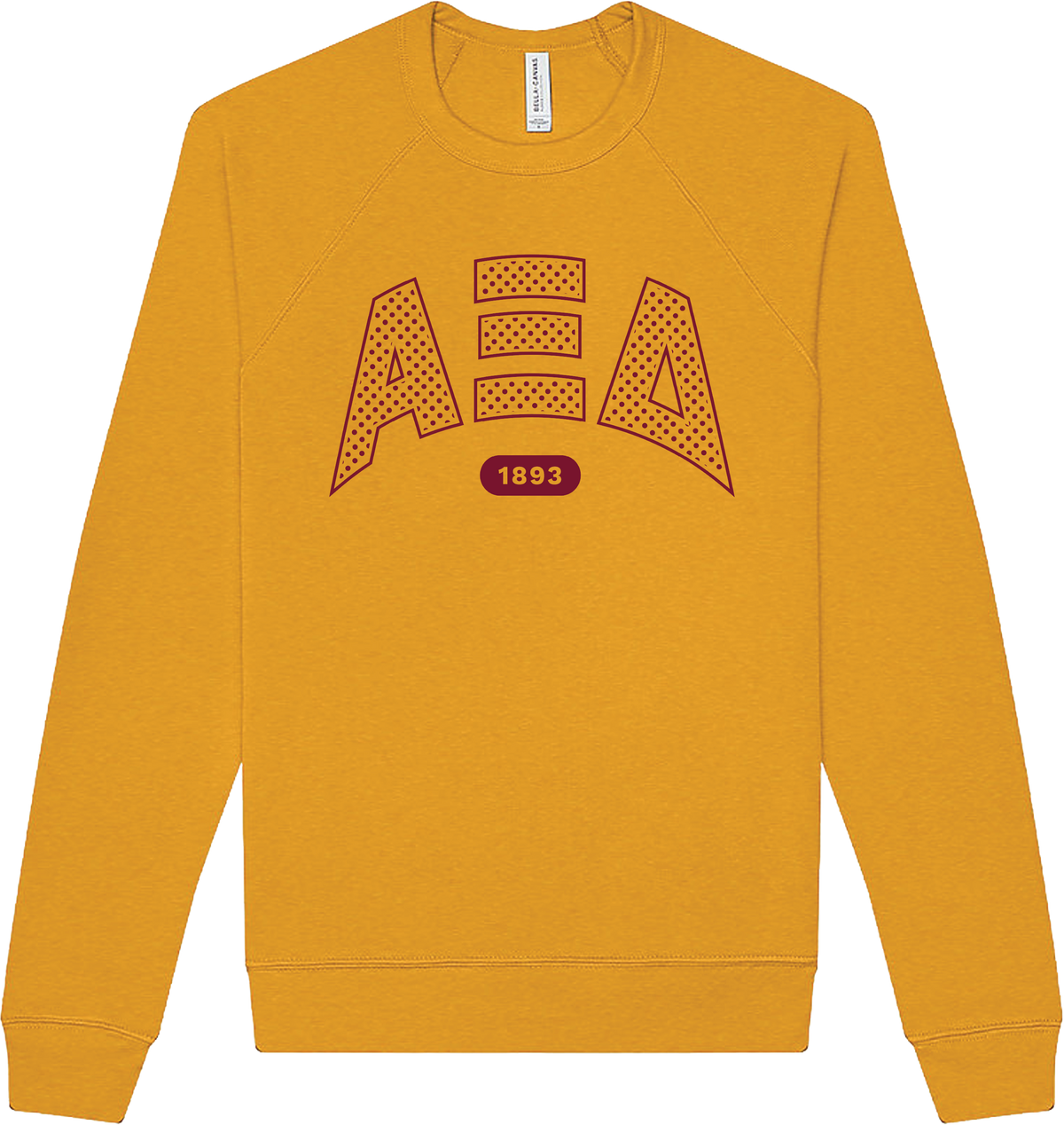 Alpha Xi Delta Varsity Polka Dot Crewneck