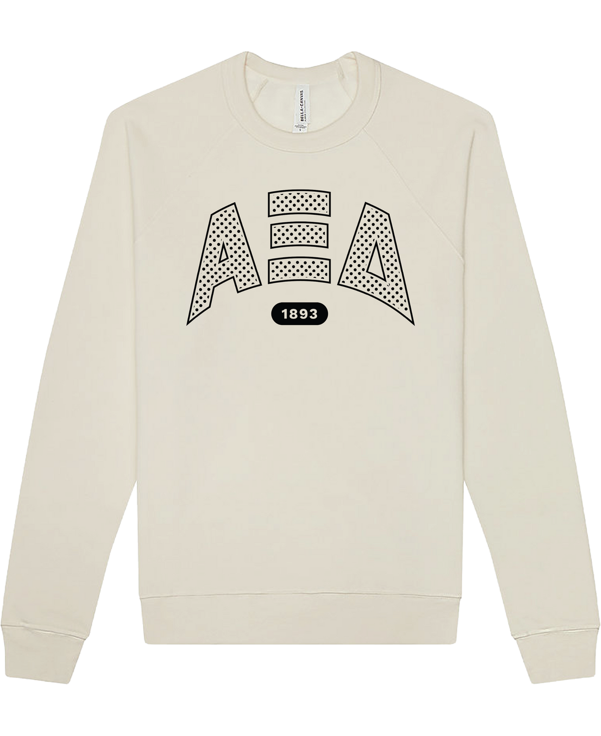 Alpha Xi Delta Varsity Polka Dot Crewneck