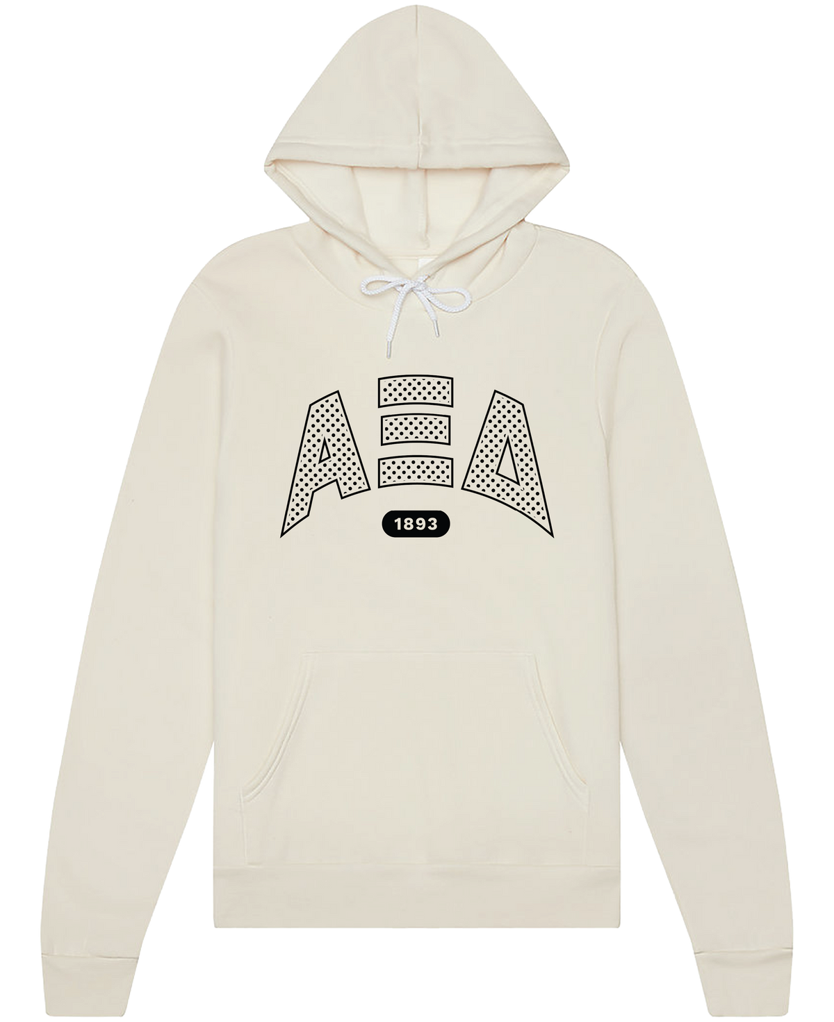 Alpha Xi Delta Varsity Polka Dot Hoodie