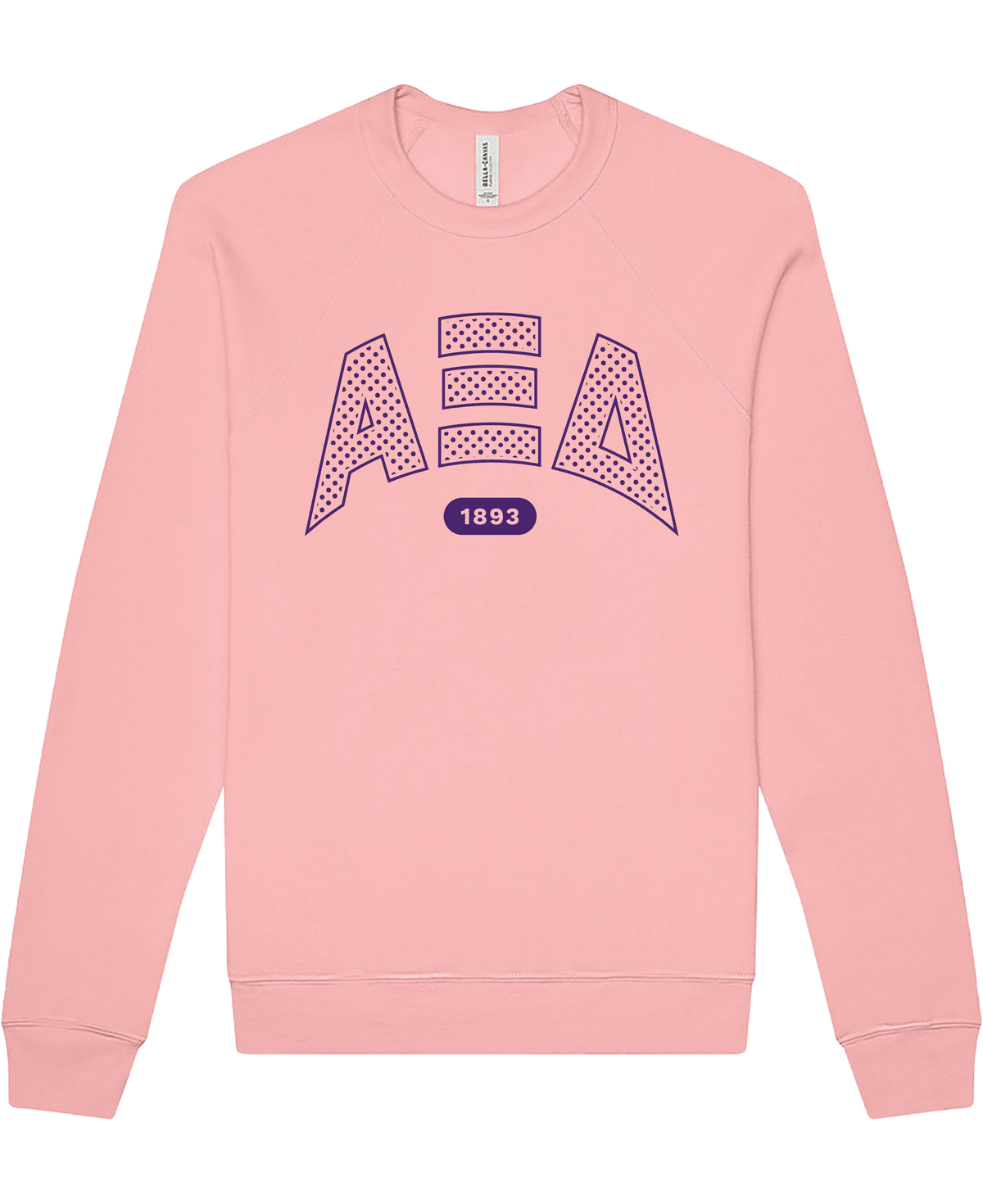 Alpha Xi Delta Varsity Polka Dot Crewneck